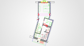 Appartamento D - 101Mq complessivi - Planimetria Piano Terreno
