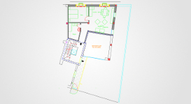 Appartamento L - 63Mq complessivi - Planimetria Piano Terreno